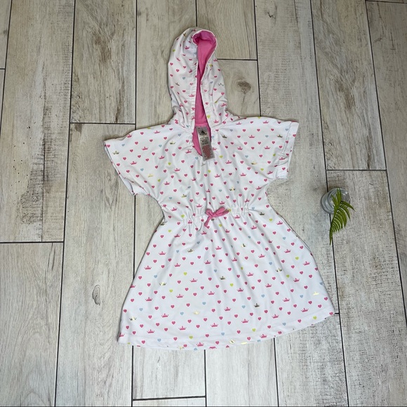 DISNEY Girls Swimsuit Cover Up Size 4 - Picture 2 of 6